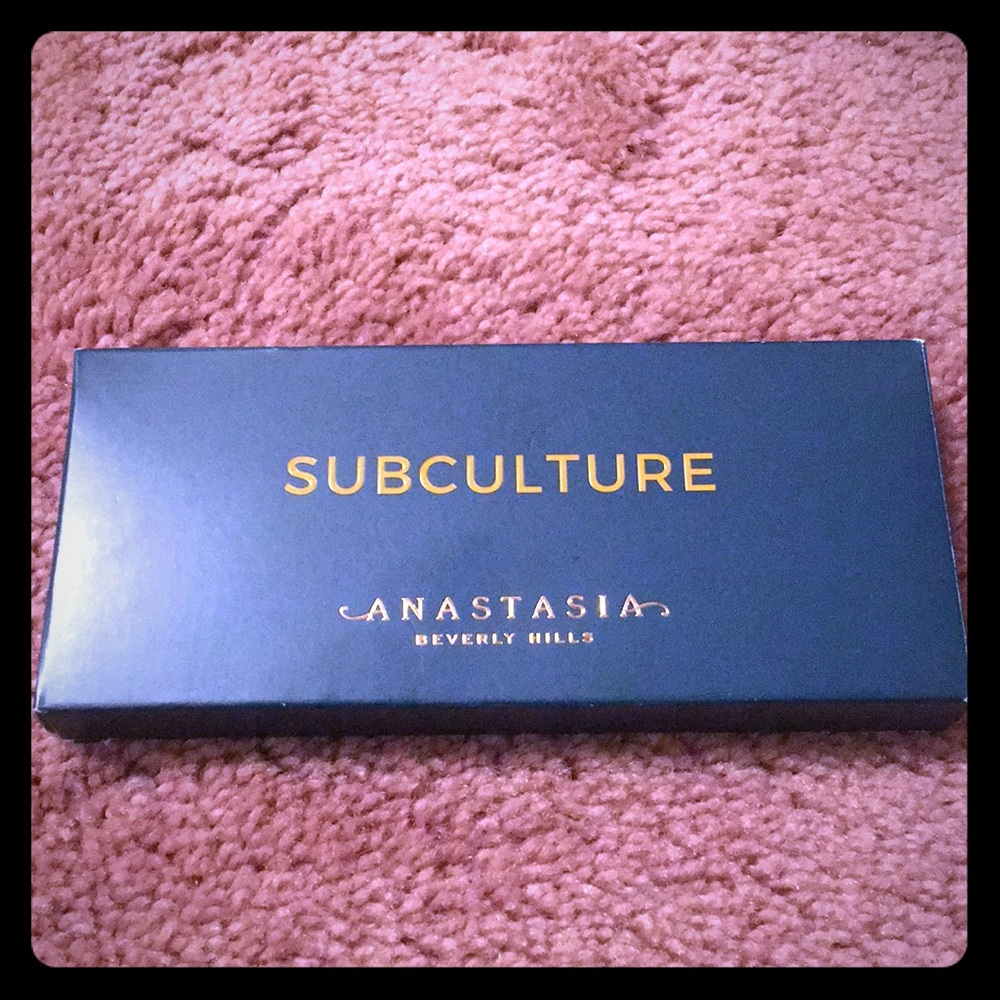 NIB Genuine Anastasia Subculture Eyeshadow Pallete